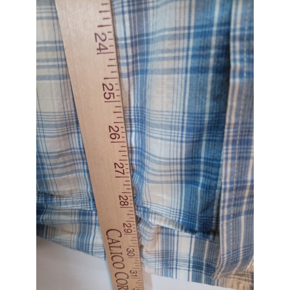 Duck Head Button Down Long Sleeve Men's Shirt, Large, Plaid - Picture 3 of 5